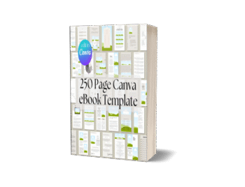 250-Page Canva eBook & Course Workbook Template