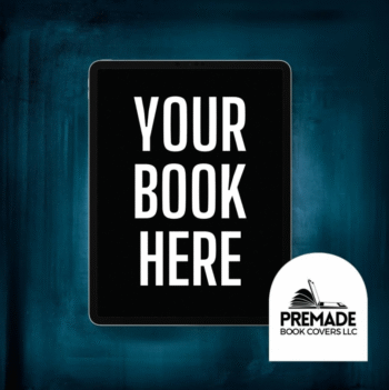 Canva eBook Mockup – Thriller Cover & iPad Display