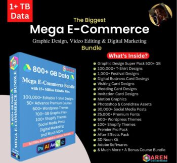 Mega Bundle: E-Commerce, Design & Marketing